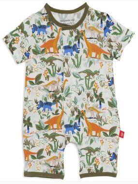 Magnetic Me Raptor Round Your Finger Romper Size 3-6M